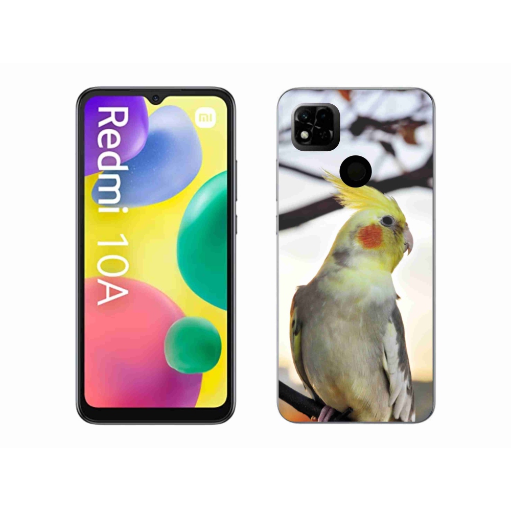 Gél borítás mmCase a Xiaomi Redmi 10A számára - papagáj korela