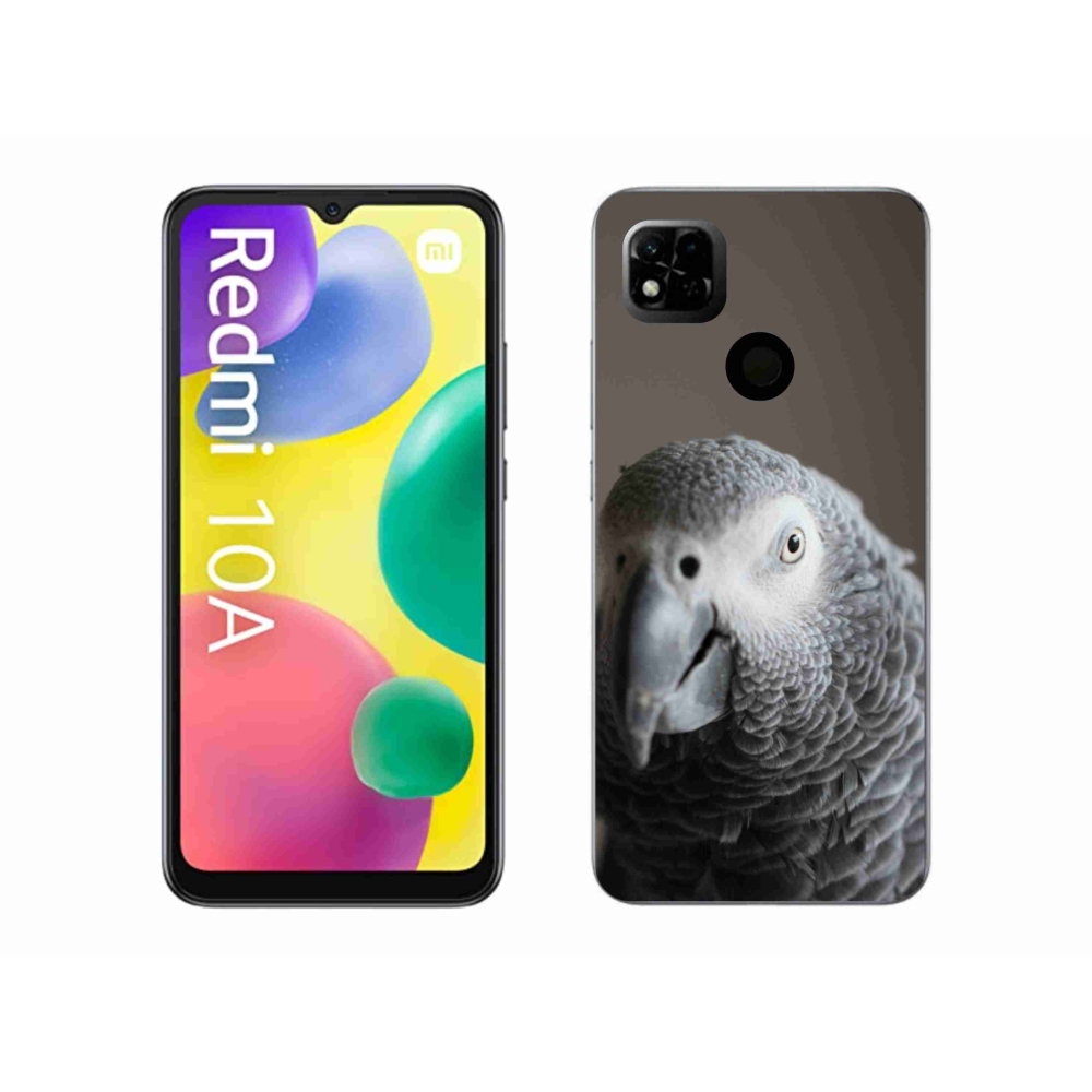 Gél borítás mmCase a Xiaomi Redmi 10A számára - papagáj jacco 2