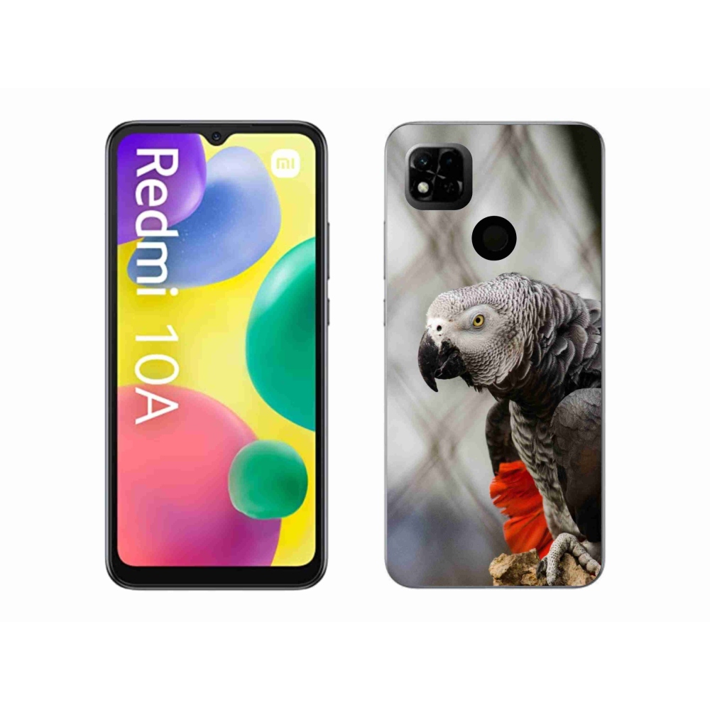 Gél borítás mmCase a Xiaomi Redmi 10A számára - papagáj jacco 3