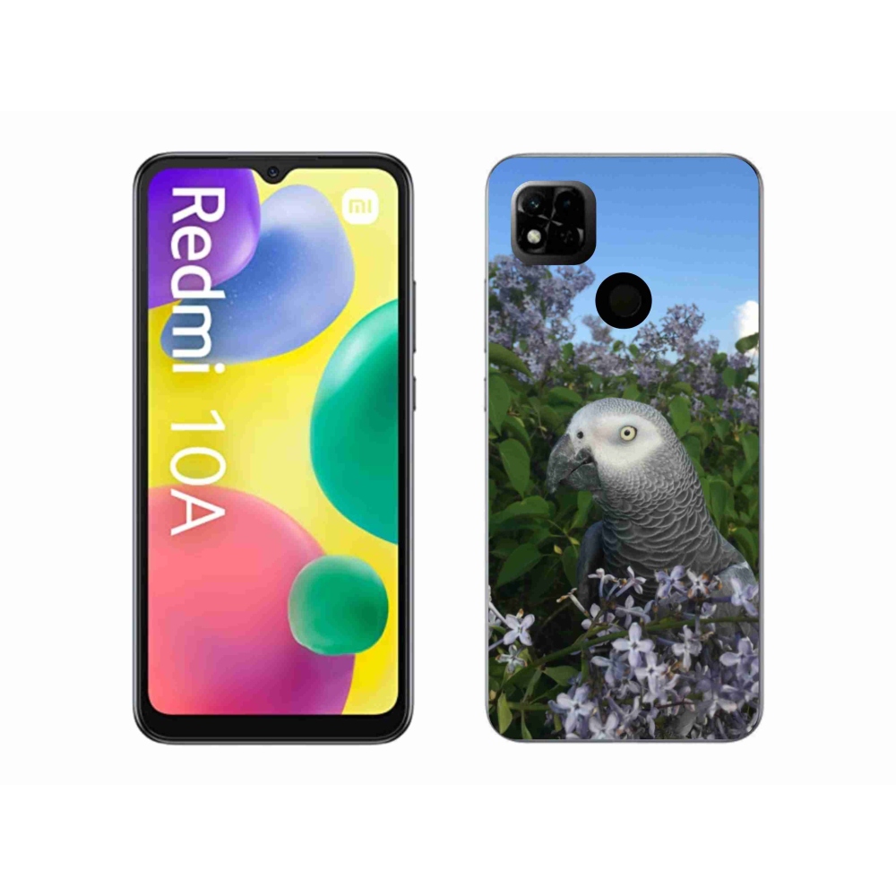 Gél borítás mmCase a Xiaomi Redmi 10A számára - papagáj jacco