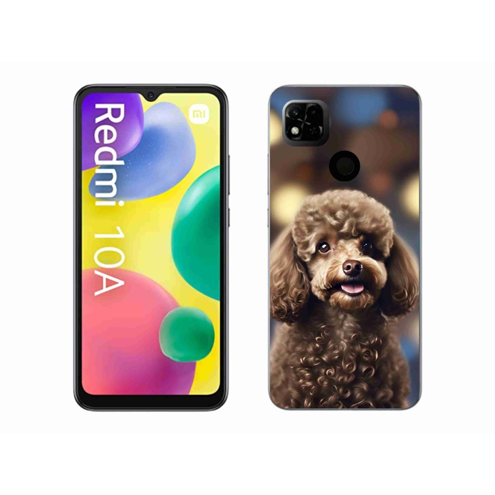 Gél borítás mmCase a Xiaomi Redmi 10A számára - aranyos uszkár