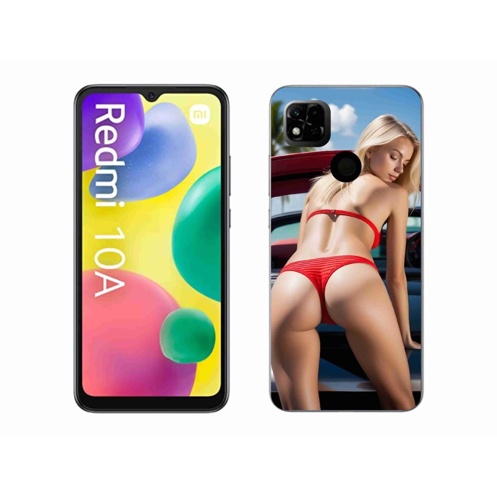 Gél borító mmCase a Xiaomi Redmi 10A számára - szexi nő 2