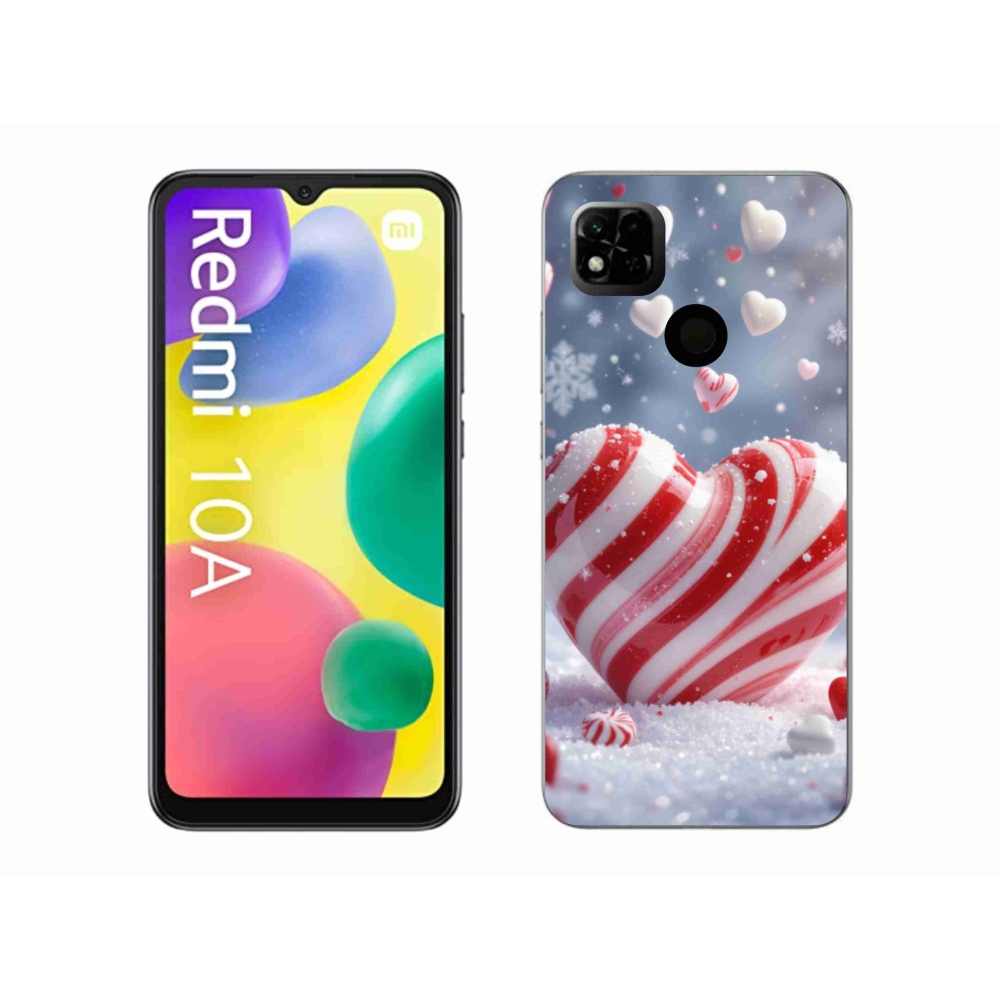 Gél borítás mmCase a Xiaomi Redmi 10A számára - édes szív