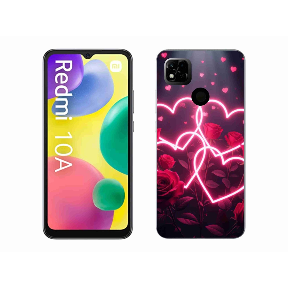 Gél borító mmCase a Xiaomi Redmi 10A számára - a szerelem szíve