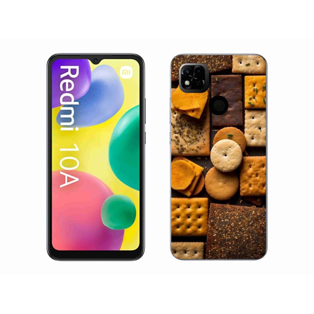 Gél borítás mmCase a Xiaomi Redmi 10A számára - kekszek