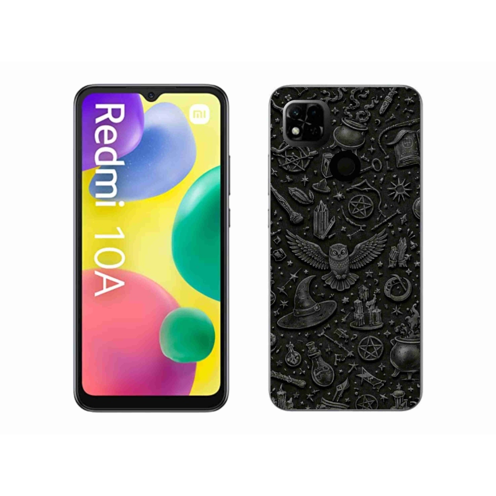 Gél borító mmCase a Xiaomi Redmi 10A számára - sötét varázslatos világ