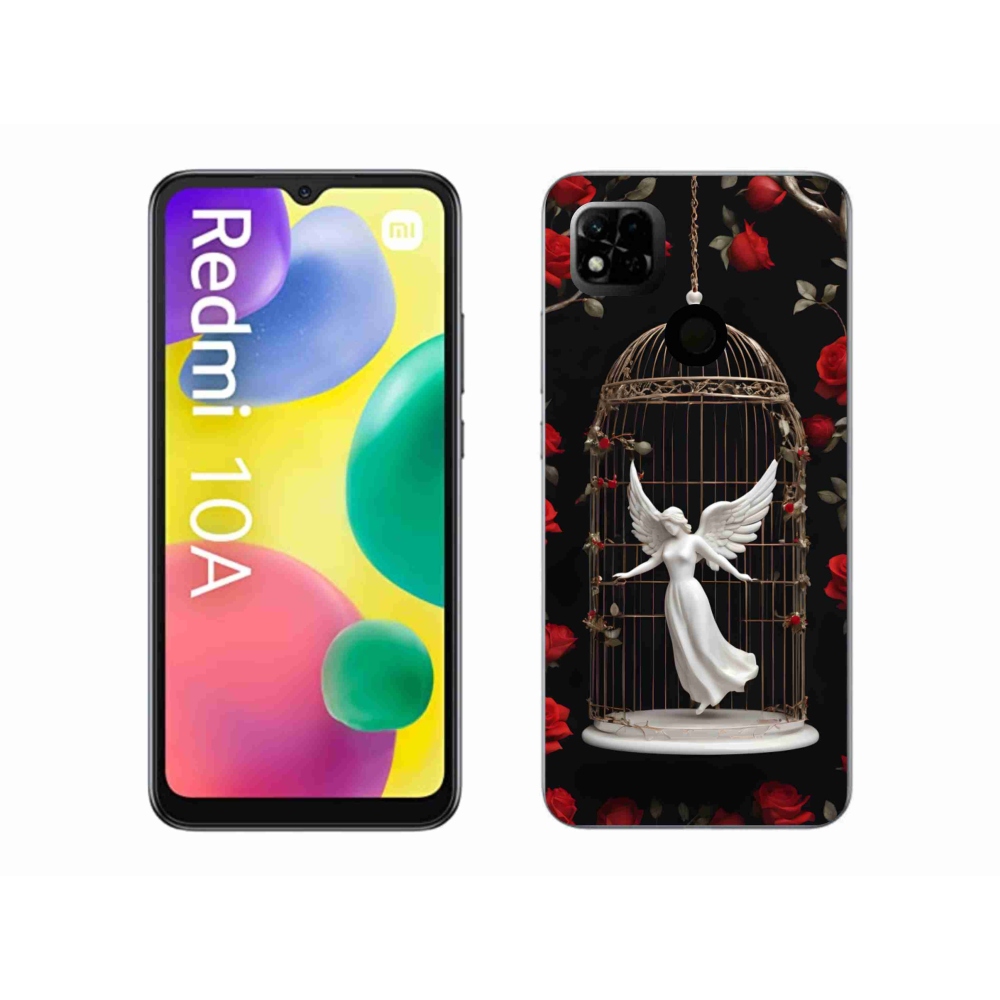 Gél borítás mmCase a Xiaomi Redmi 10A számára - csapdába esett angyal