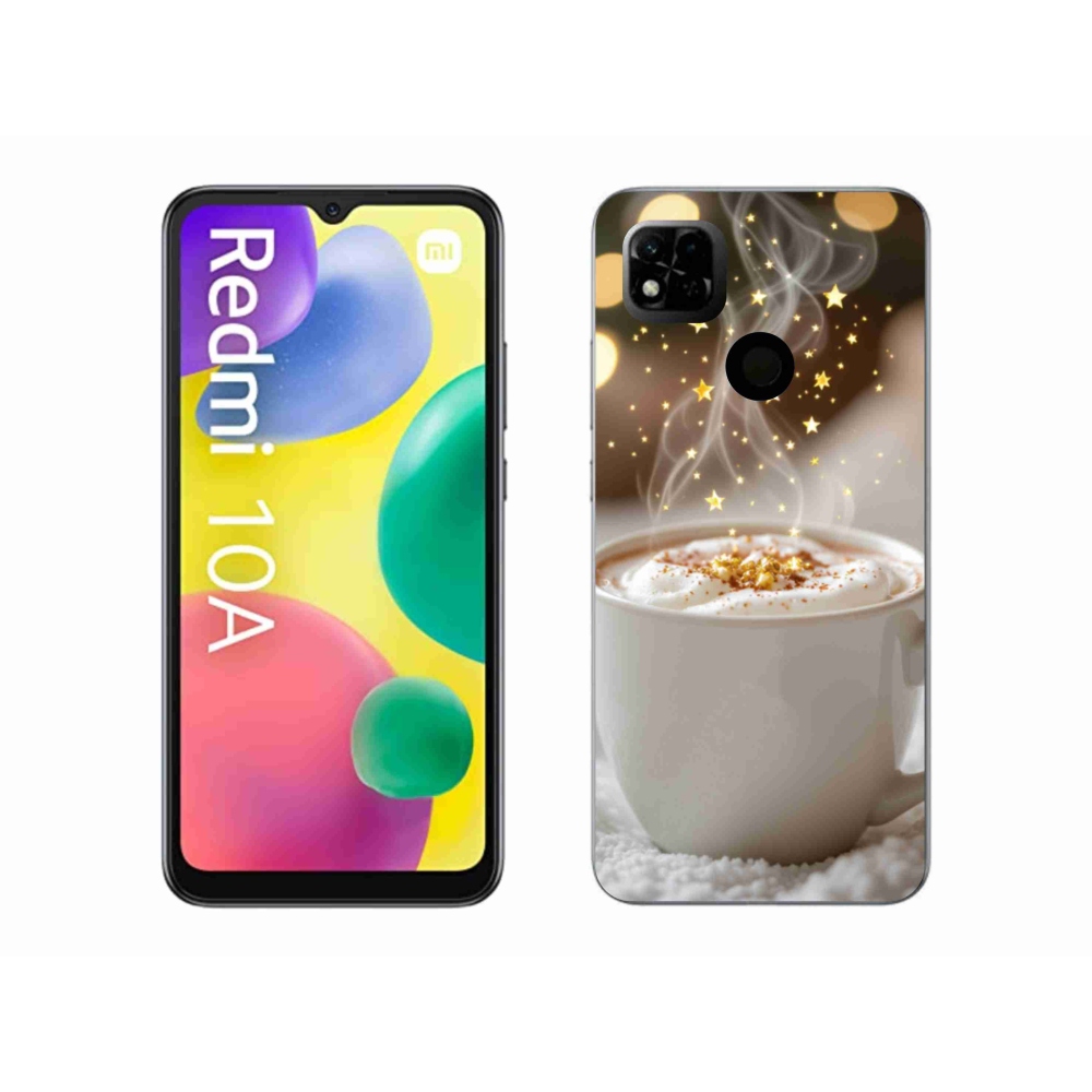 Gél borítás mmCase a Xiaomi Redmi 10A számára - Karácsonyi forró ital