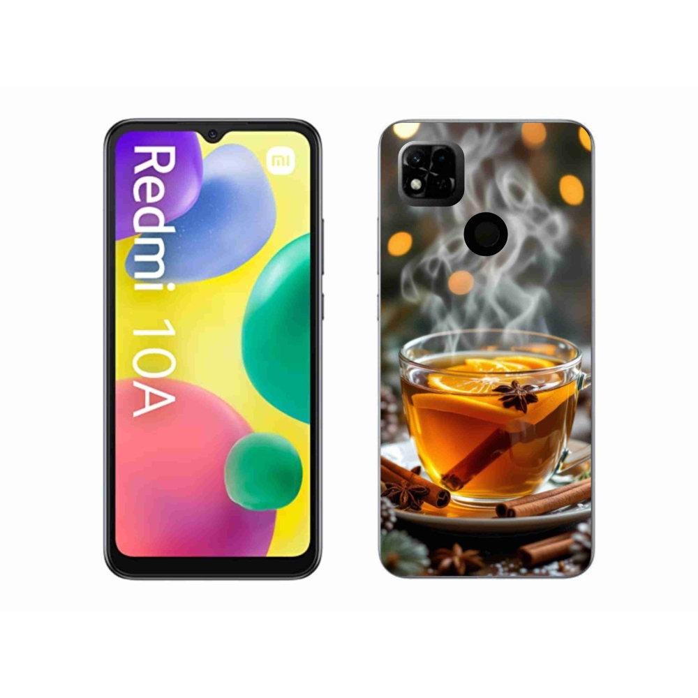 Gél borítás mmCase a Xiaomi Redmi 10A számára - karácsonyi puncs