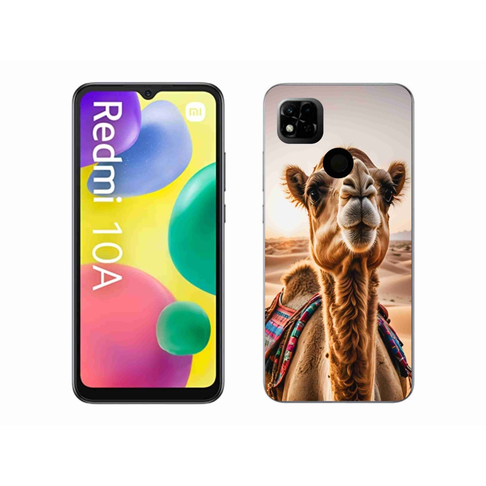 Gél borítás mmCase a Xiaomi Redmi 10A számára - teve színben