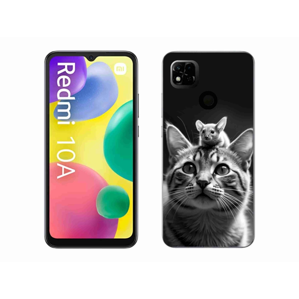 Gél borító mmCase a Xiaomi Redmi 10A - állati barátság 2