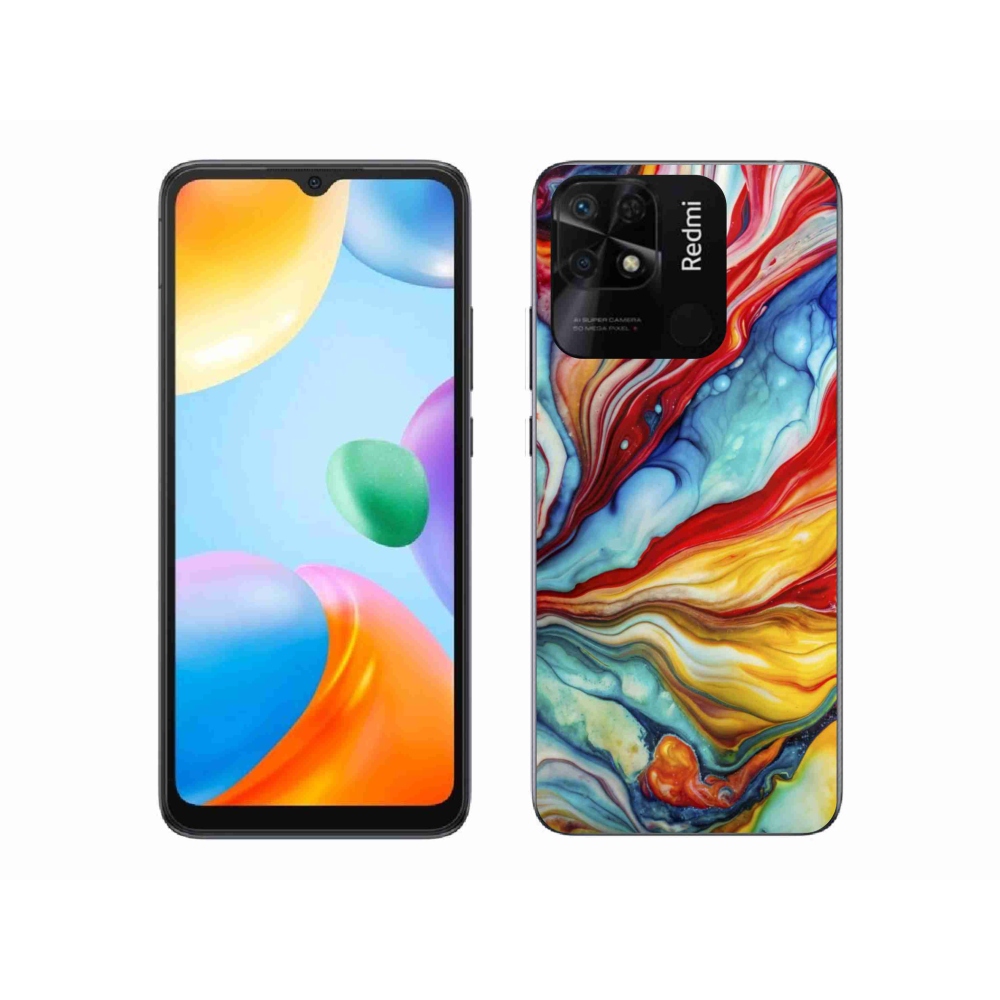 Gél borítás mmCase a Xiaomi Redmi 10C-hez - absztrakt motívum 58