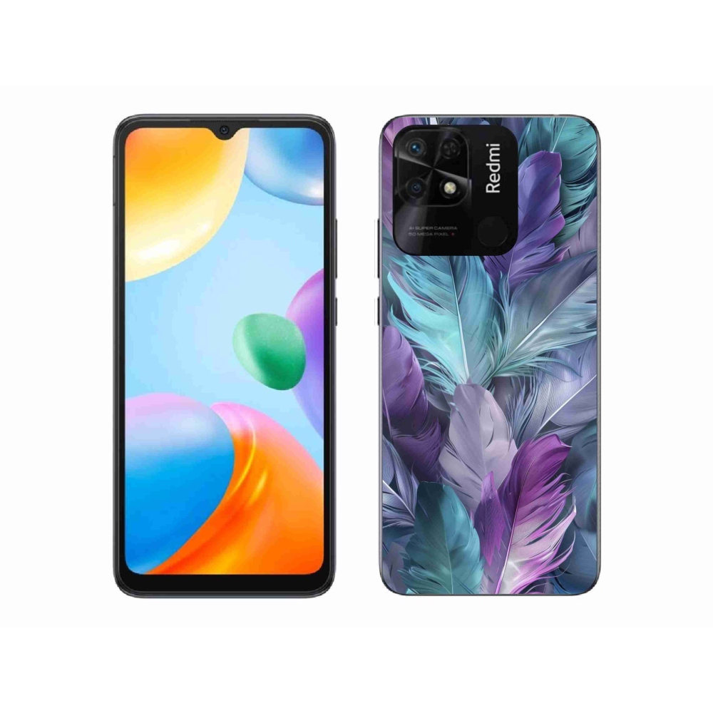 Gél borítás mmCase a Xiaomi Redmi 10C-hez - színes toll 2