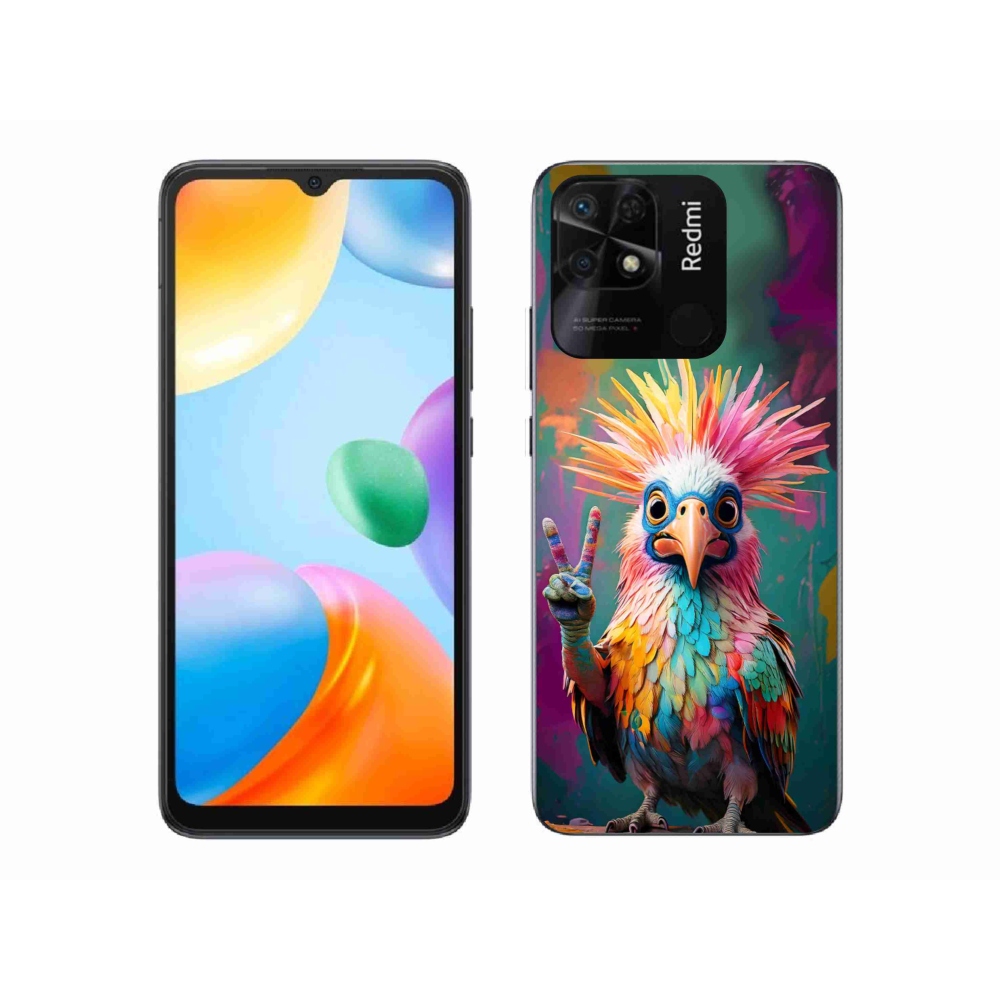 Gél borítás mmCase a Xiaomi Redmi 10C-hez - színes lázadó