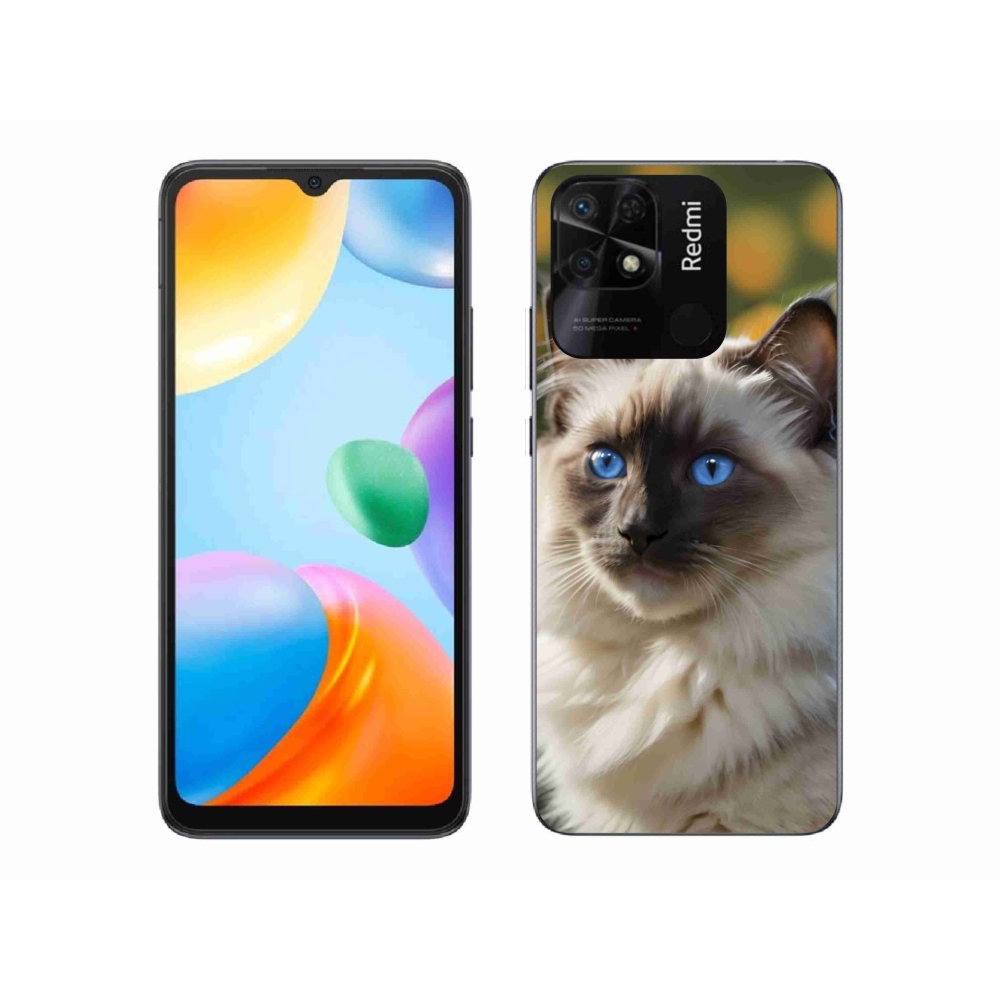 Gél borítás mmCase a Xiaomi Redmi 10C-hez - fehér rongybaba