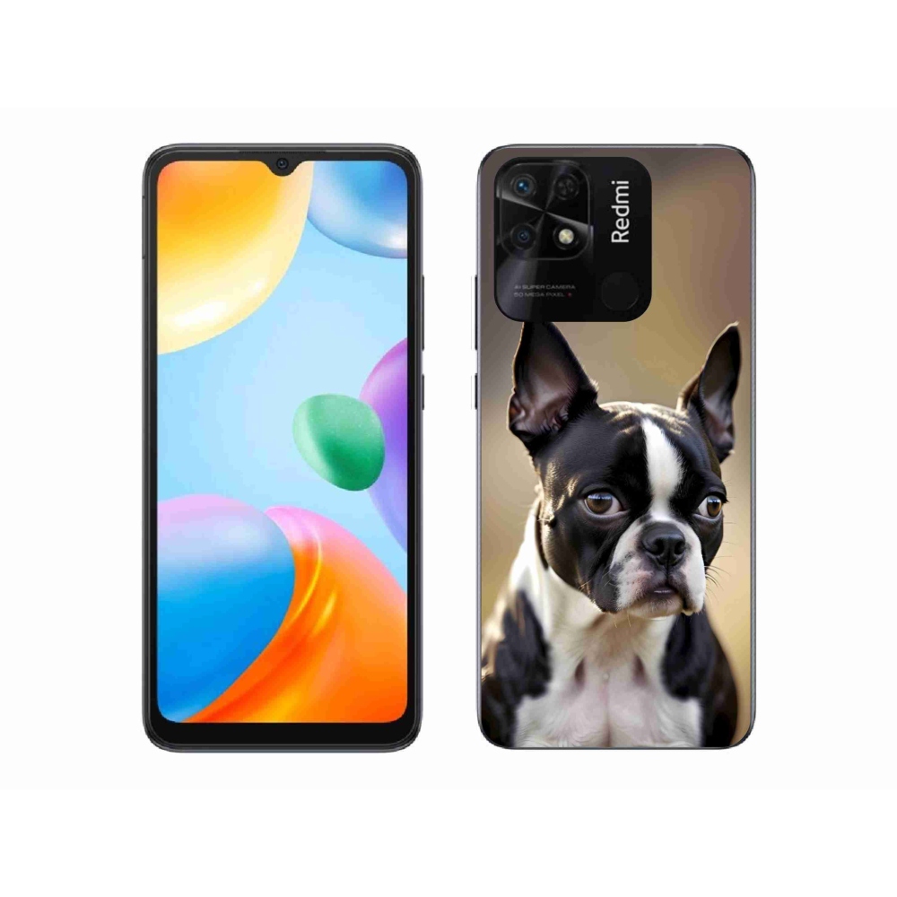 Gél borítás mmCase a Xiaomi Redmi 10C-hez - Boston Terrier