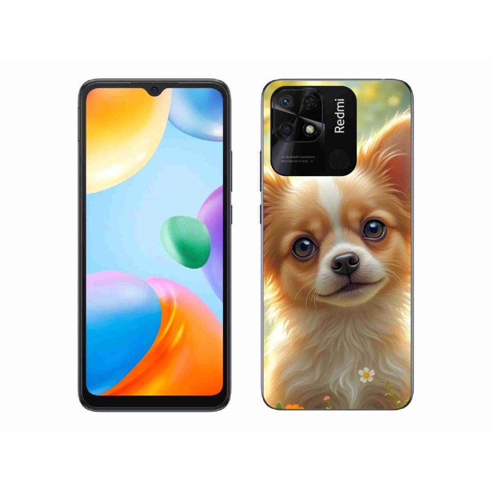 Gél borító mmCase a Xiaomi Redmi 10C-hez - chihuahua 5