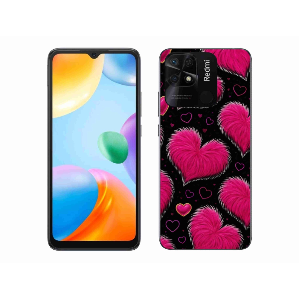 Gél borítás mmCase a Xiaomi Redmi 10C-hez - puha szív