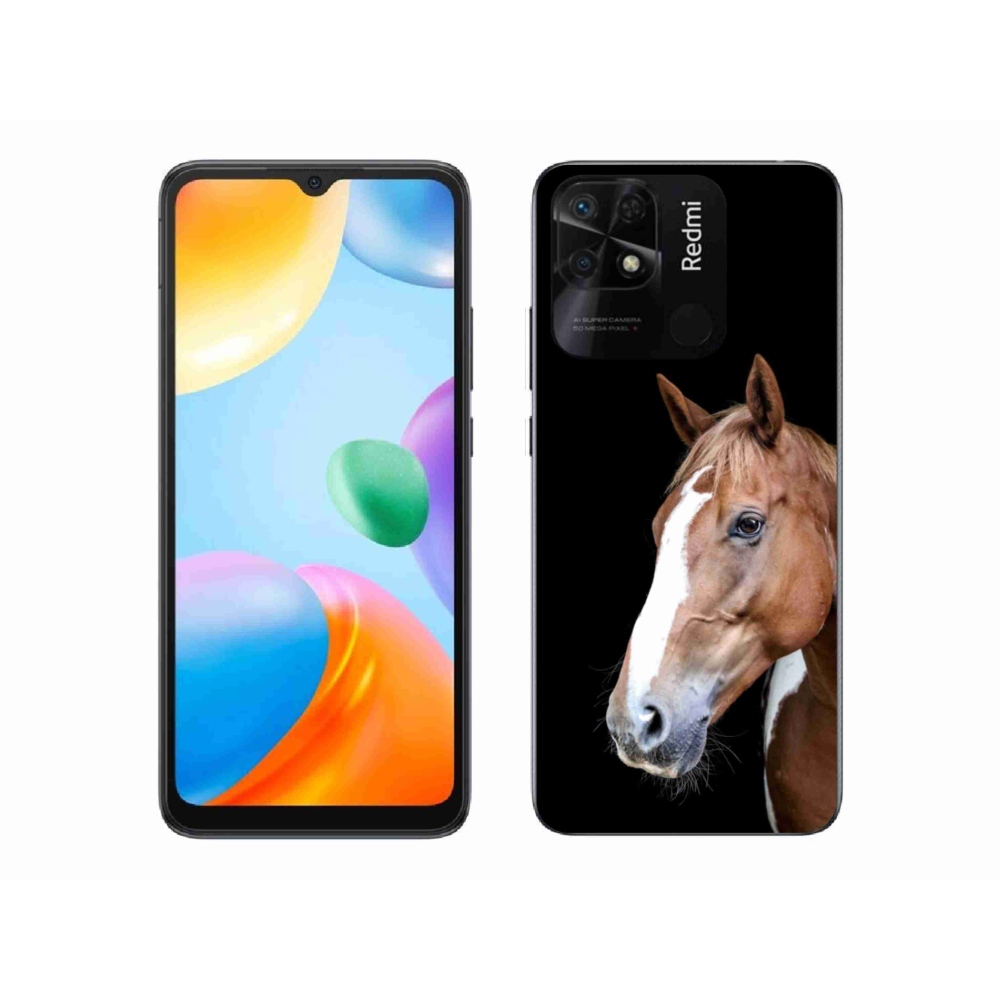 Gél borítás mmCase a Xiaomi Redmi 10C-hez - barna ló 3