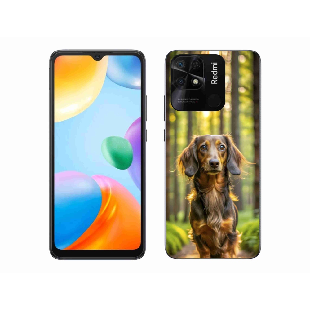 Gél borítás mmCase a Xiaomi Redmi 10C-hez - tacskó 4