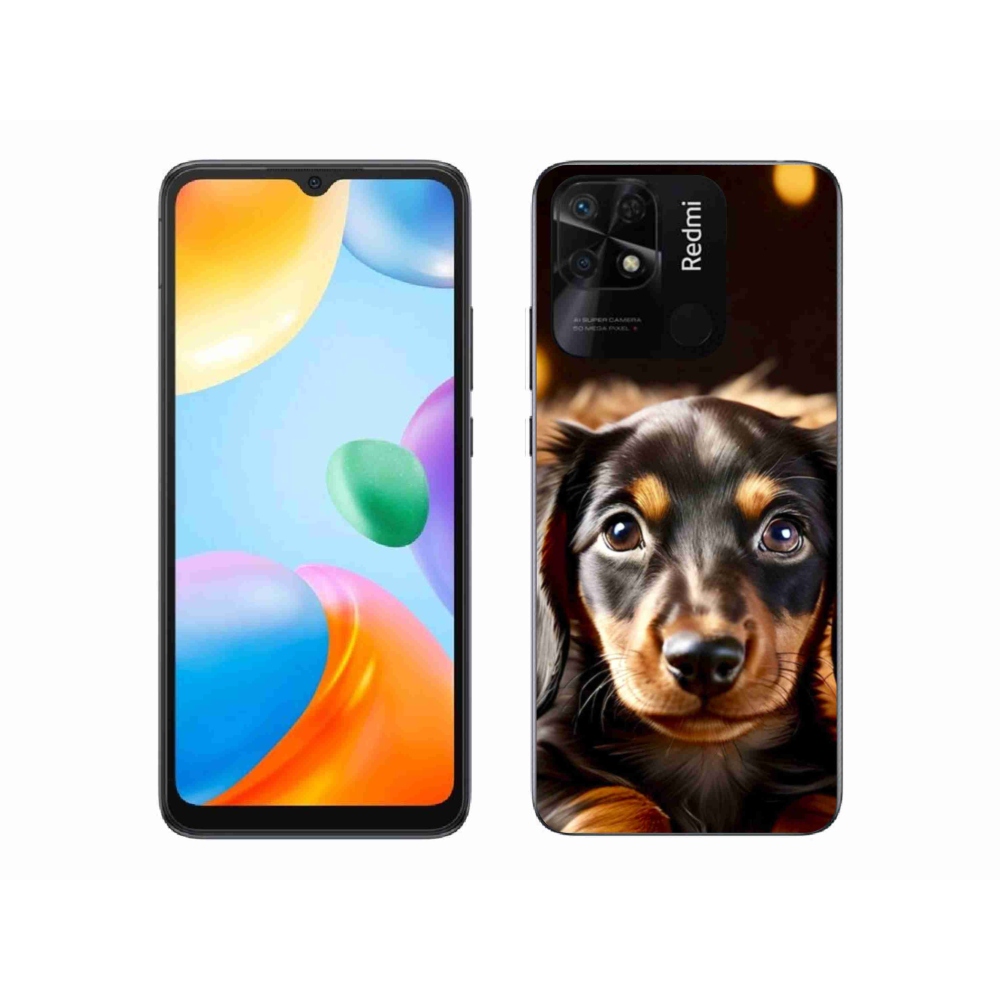 Gél borítás mmCase a Xiaomi Redmi 10C-hez - tacskó