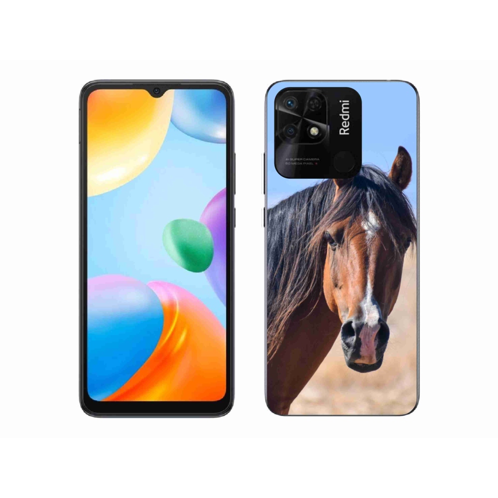 Gél borítás mmCase a Xiaomi Redmi 10C-hez - nyugodt ló
