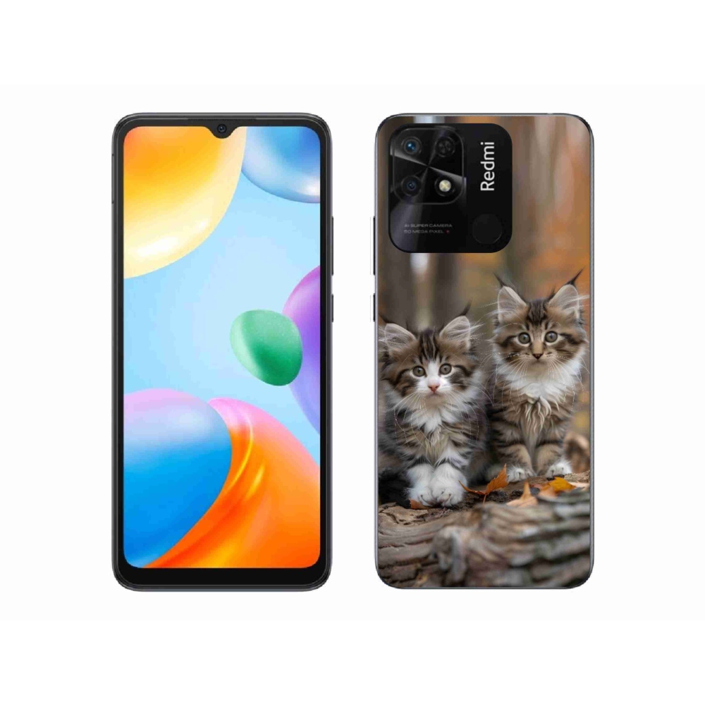 Gél borítás mmCase a Xiaomi Redmi 10C-hez - cat duo 3
