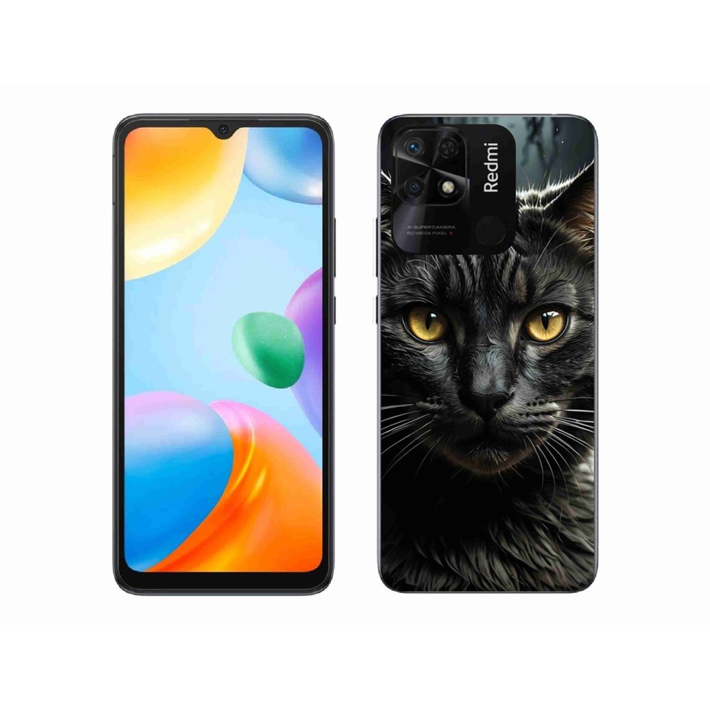 Gél borítás mmCase a Xiaomi Redmi 10C-hez - macskaszem 3