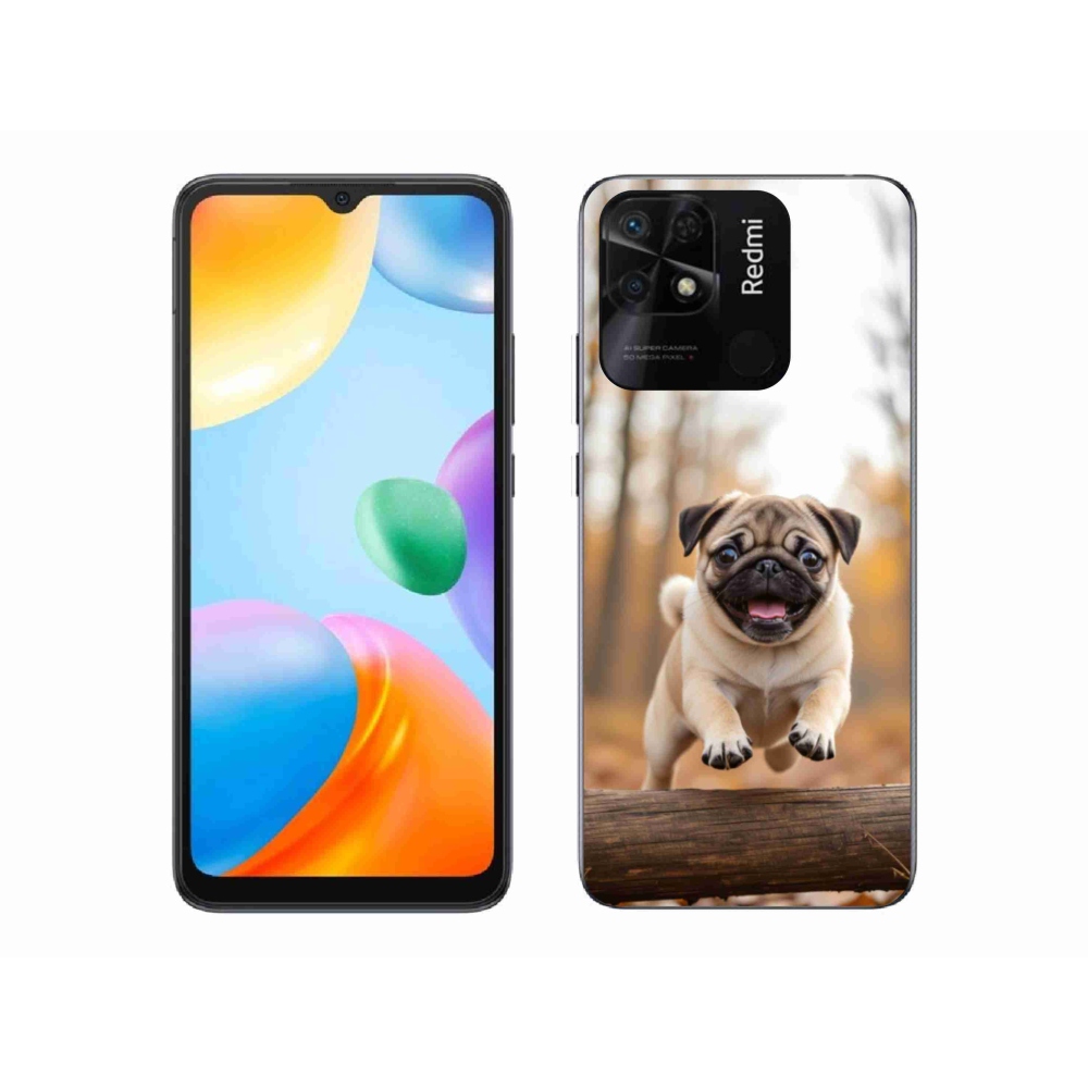 Gél borítás mmCase a Xiaomi Redmi 10C-hez - mopsz 2