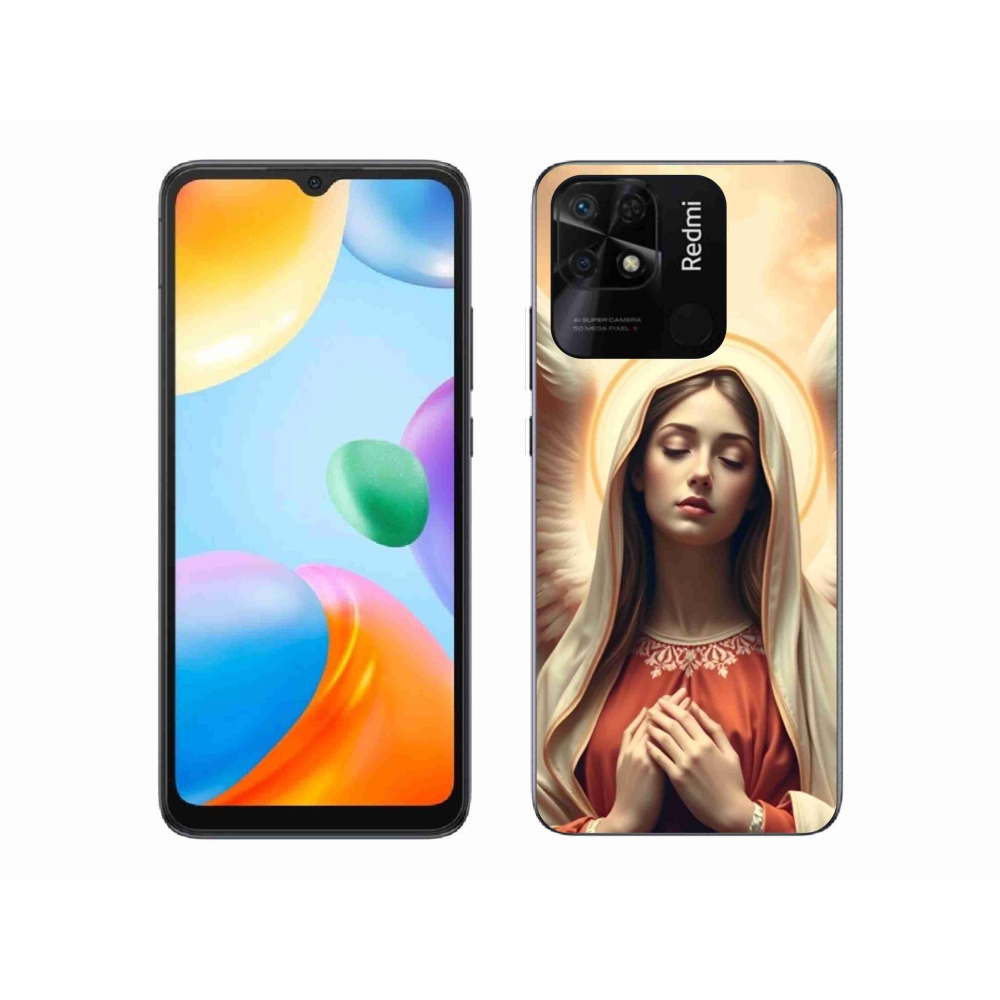 Gél borító mmCase a Xiaomi Redmi 10C-hez - vallási téma