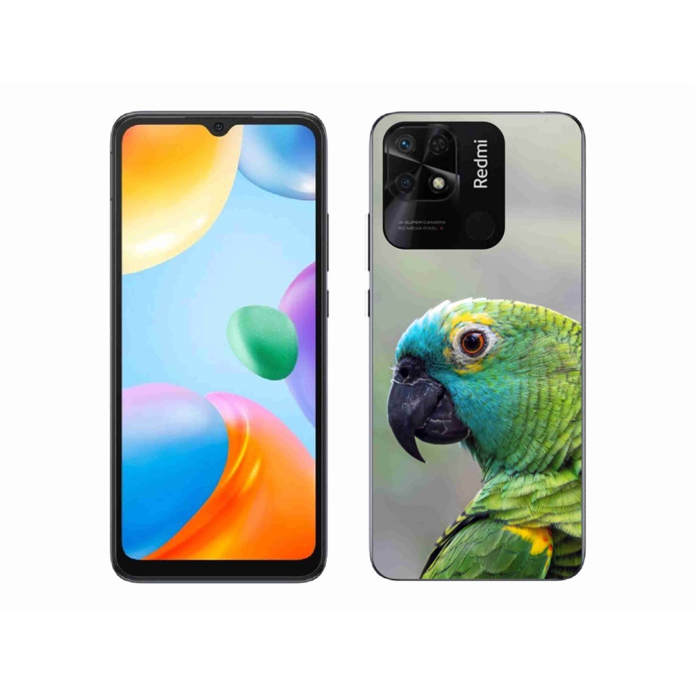 Gél borítás mmCase a Xiaomi Redmi 10C-hez - papagáj amazon