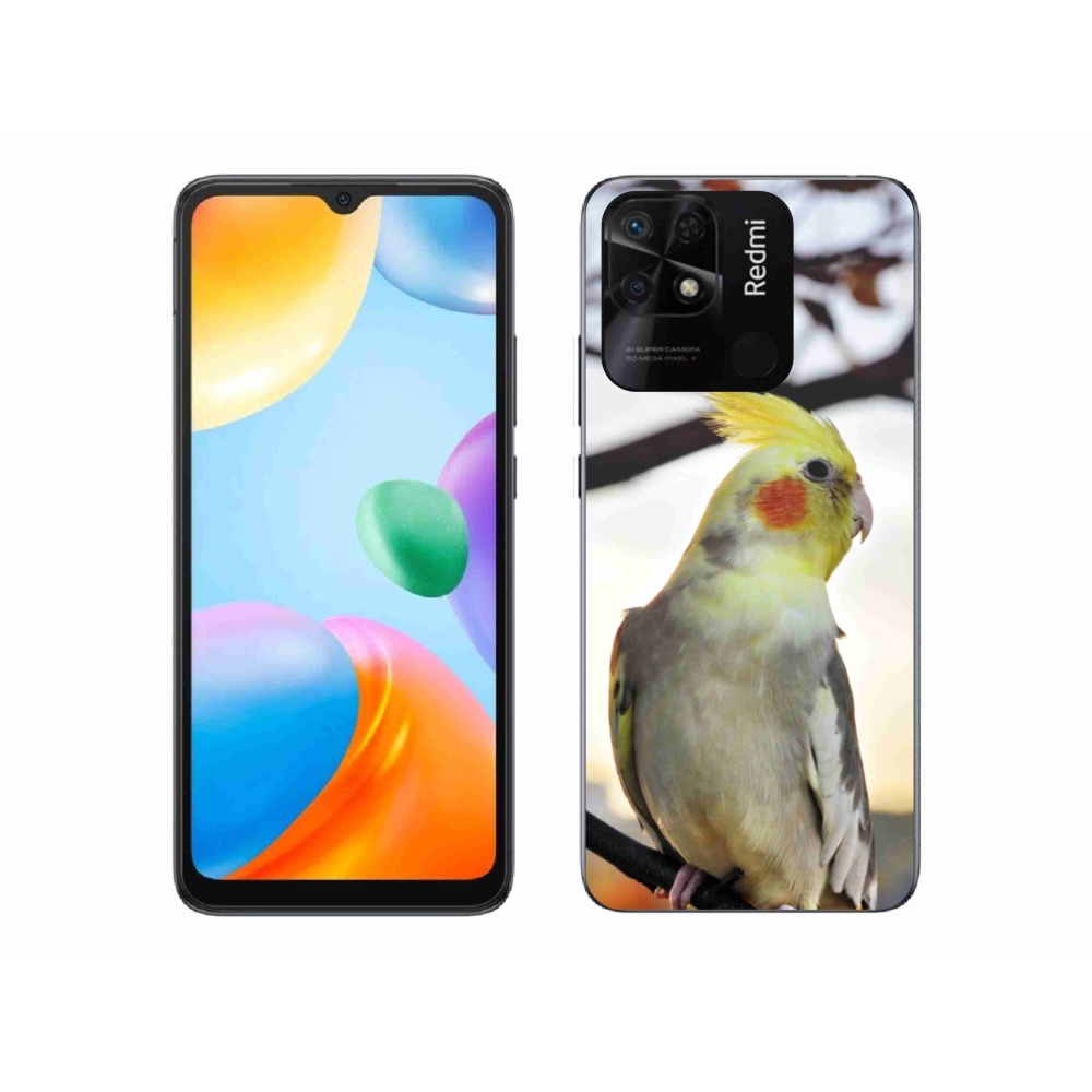 Gél borítás mmCase a Xiaomi Redmi 10C-hez - papagáj korela