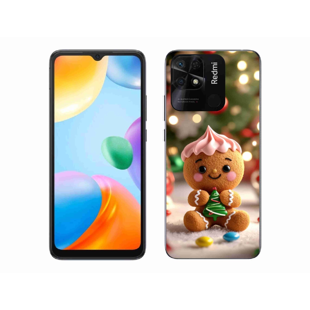 Gél borítás mmCase a Xiaomi Redmi 10C-hez - mézeskalács