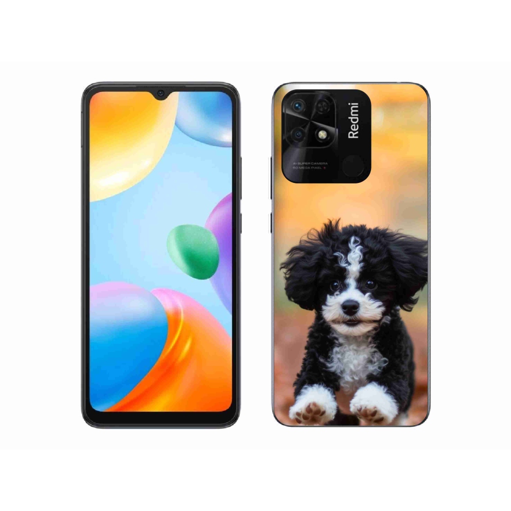 Gél borítás mmCase a Xiaomi Redmi 10C-hez - aranyos kiskutya 2