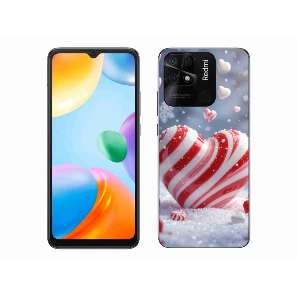 Gél borítás mmCase a Xiaomi Redmi 10C-hez - édes szív