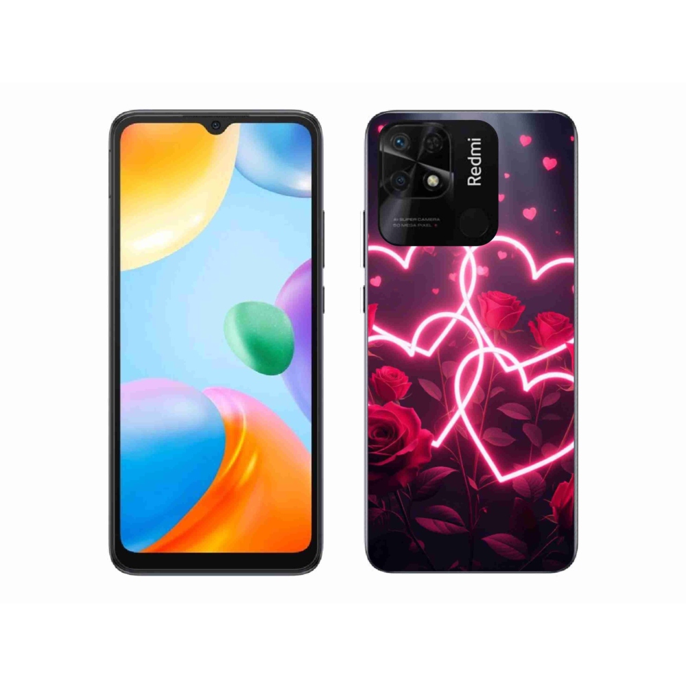 Gél borítás mmCase a Xiaomi Redmi 10C-hez - a szeretet szíve