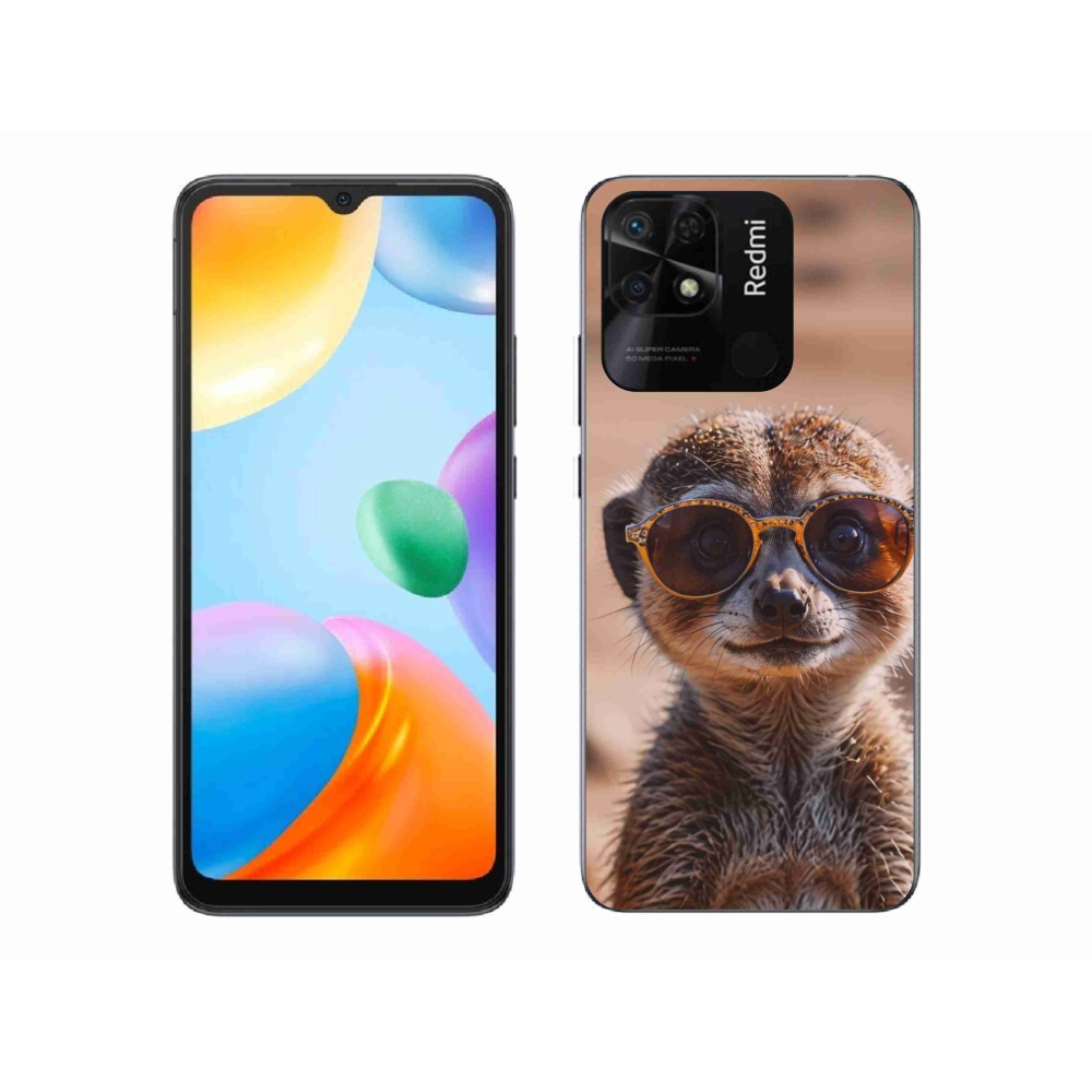 Gél borítás mmCase a Xiaomi Redmi 10C-hez - stílusos surikata