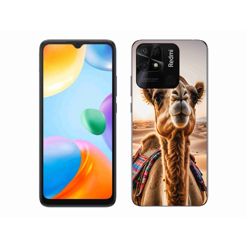 Gél borítás mmCase a Xiaomi Redmi 10C-hez - teve színű