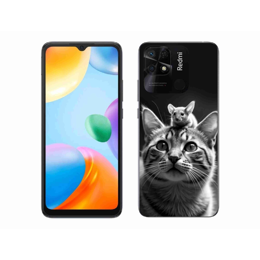 Gél borító mmCase a Xiaomi Redmi 10C-hez - állatbarátság 2