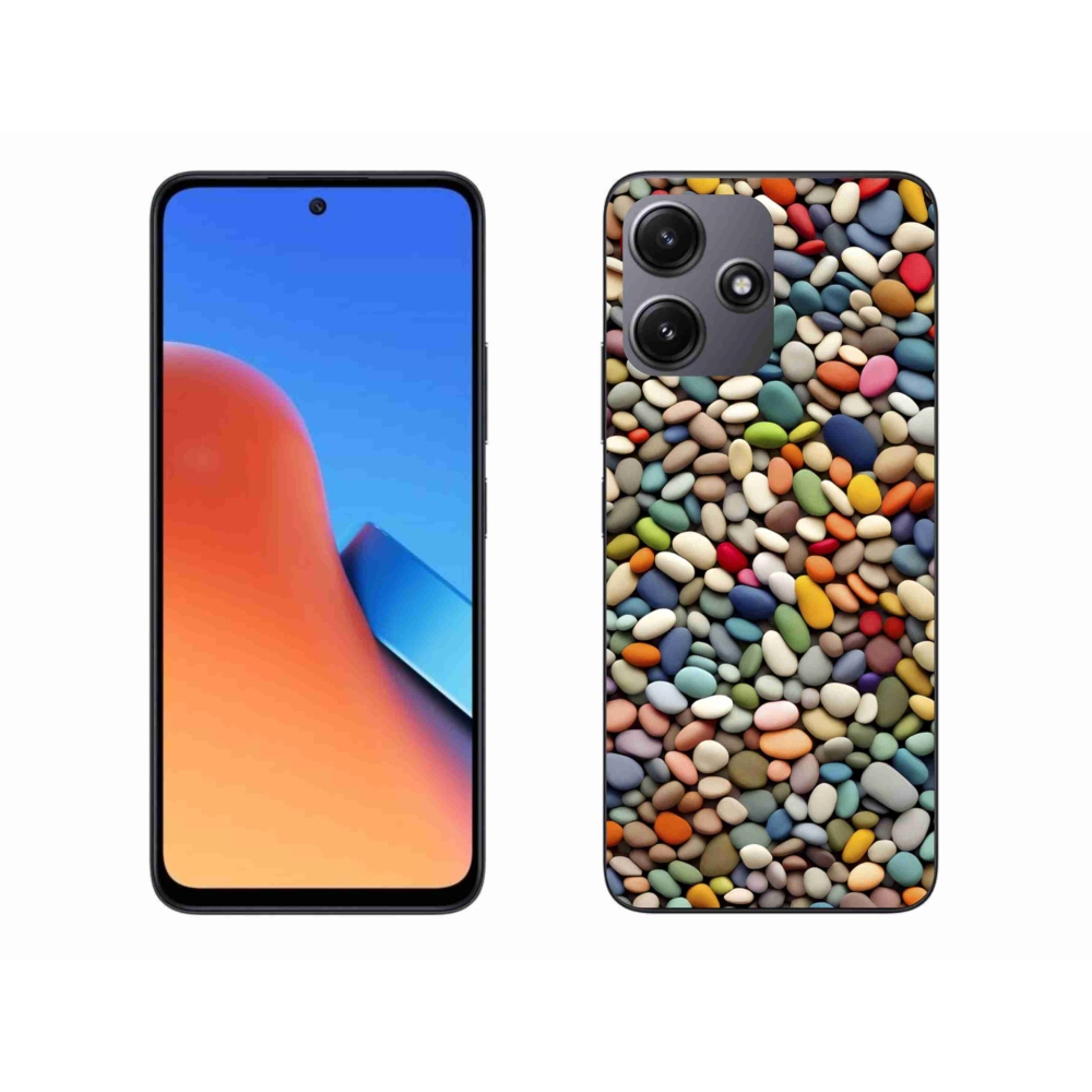 Gél borító mmCase a Xiaomi Redmi 12 5G-hez - színes strasszkövek 2
