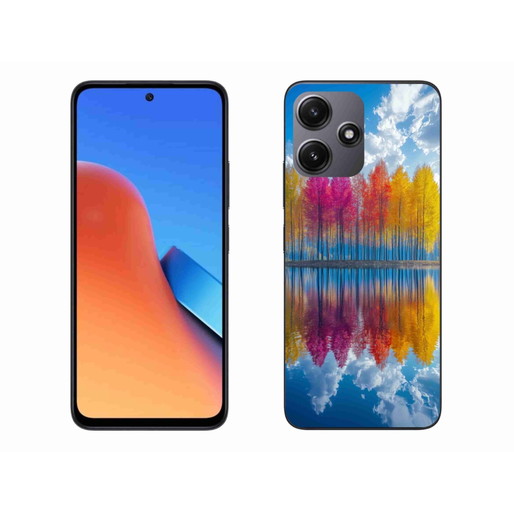 Gél borító mmCase a Xiaomi Redmi 12 5G-hez - színes fák