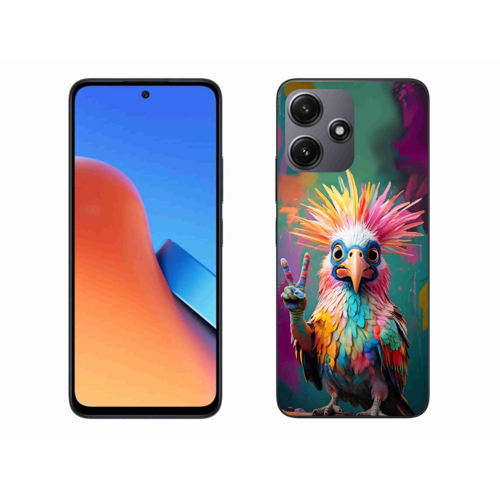 Gél borítás mmCase a Xiaomi Redmi 12 5G-hez - színes lázadás
