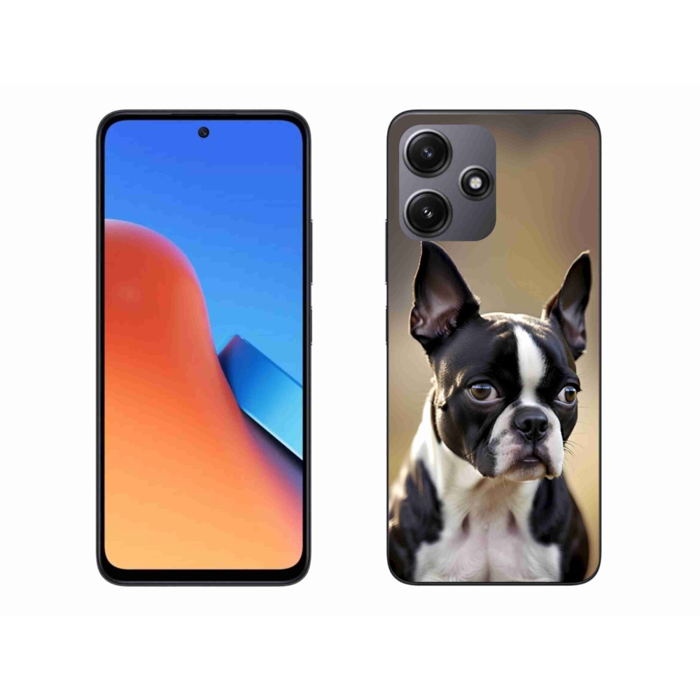 Gél borítás mmCase a Xiaomi Redmi 12 5G készülékhez - Boston Terrier