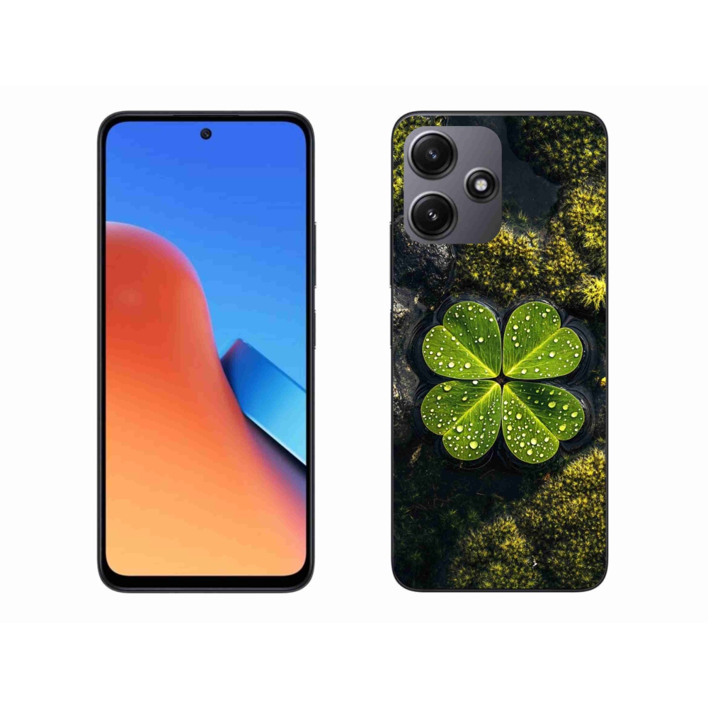 Gél borítás mmCase a Xiaomi Redmi 12 5G-hez - négylevelű lóhere