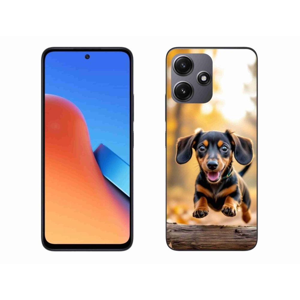 Gél borítás mmCase a Xiaomi Redmi 12 5G-hez - tacskó 2