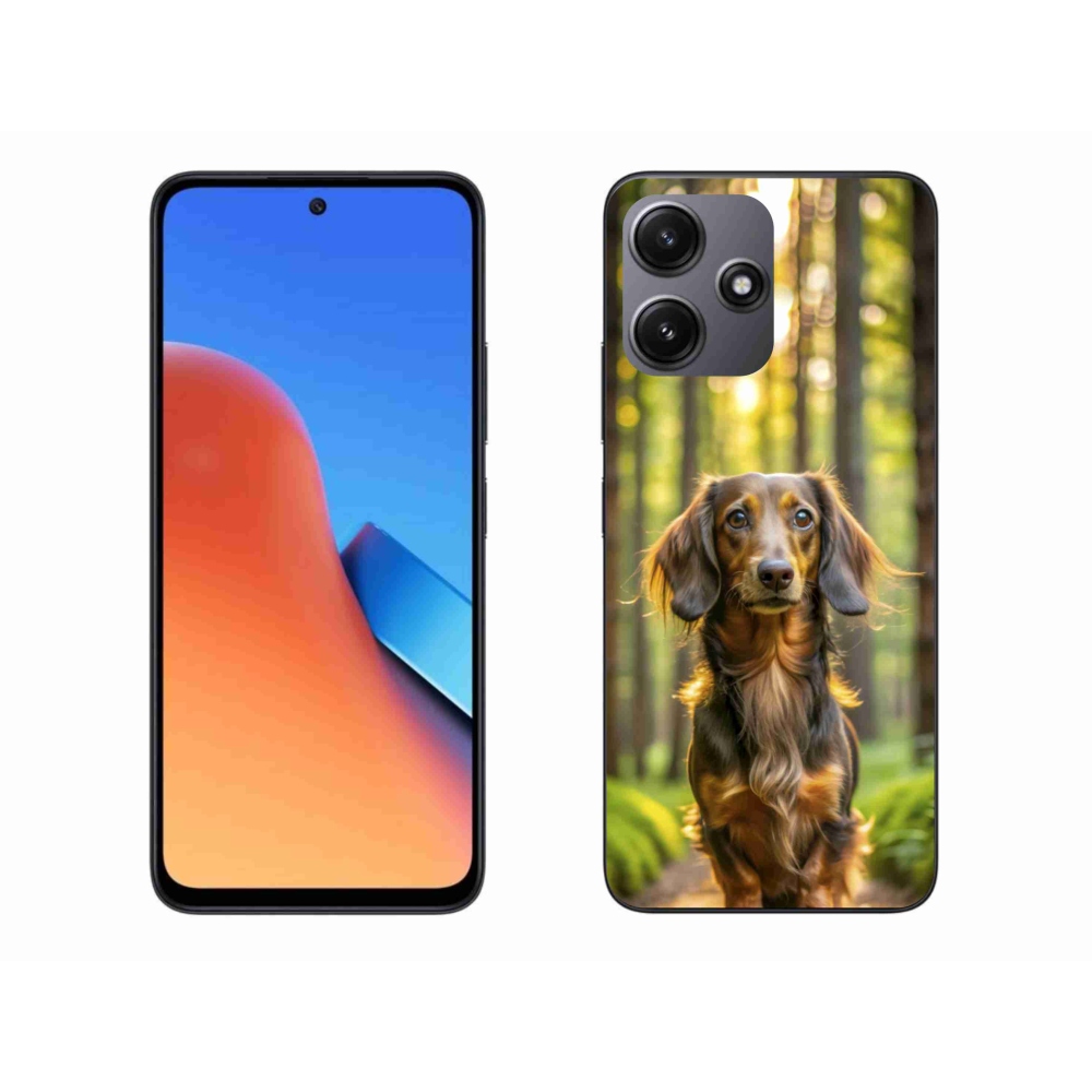 Gél borítás mmCase a Xiaomi Redmi 12 5G-hez - tacskó 4