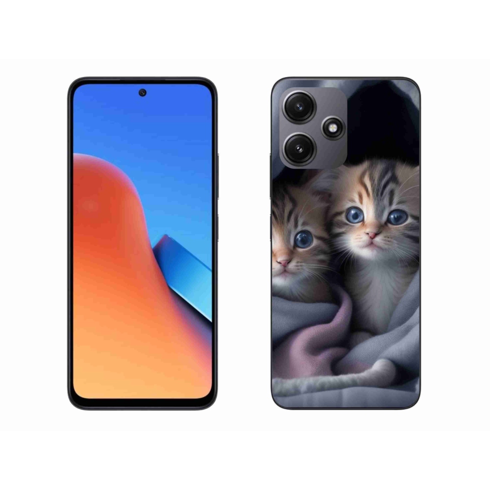 Gél borítás mmCase a Xiaomi Redmi 12 5G - cat duo 2 számára