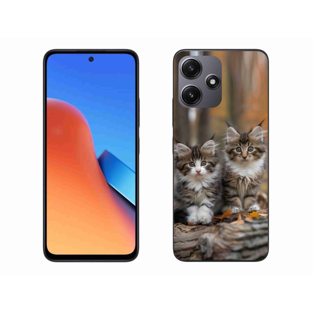 Gél borítás mmCase a Xiaomi Redmi 12 5G-hez - cat duo 3