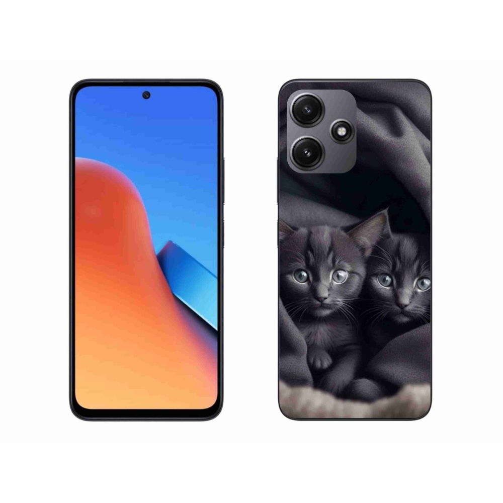 Gél borítás mmCase a Xiaomi Redmi 12 5G-hez - cat duo