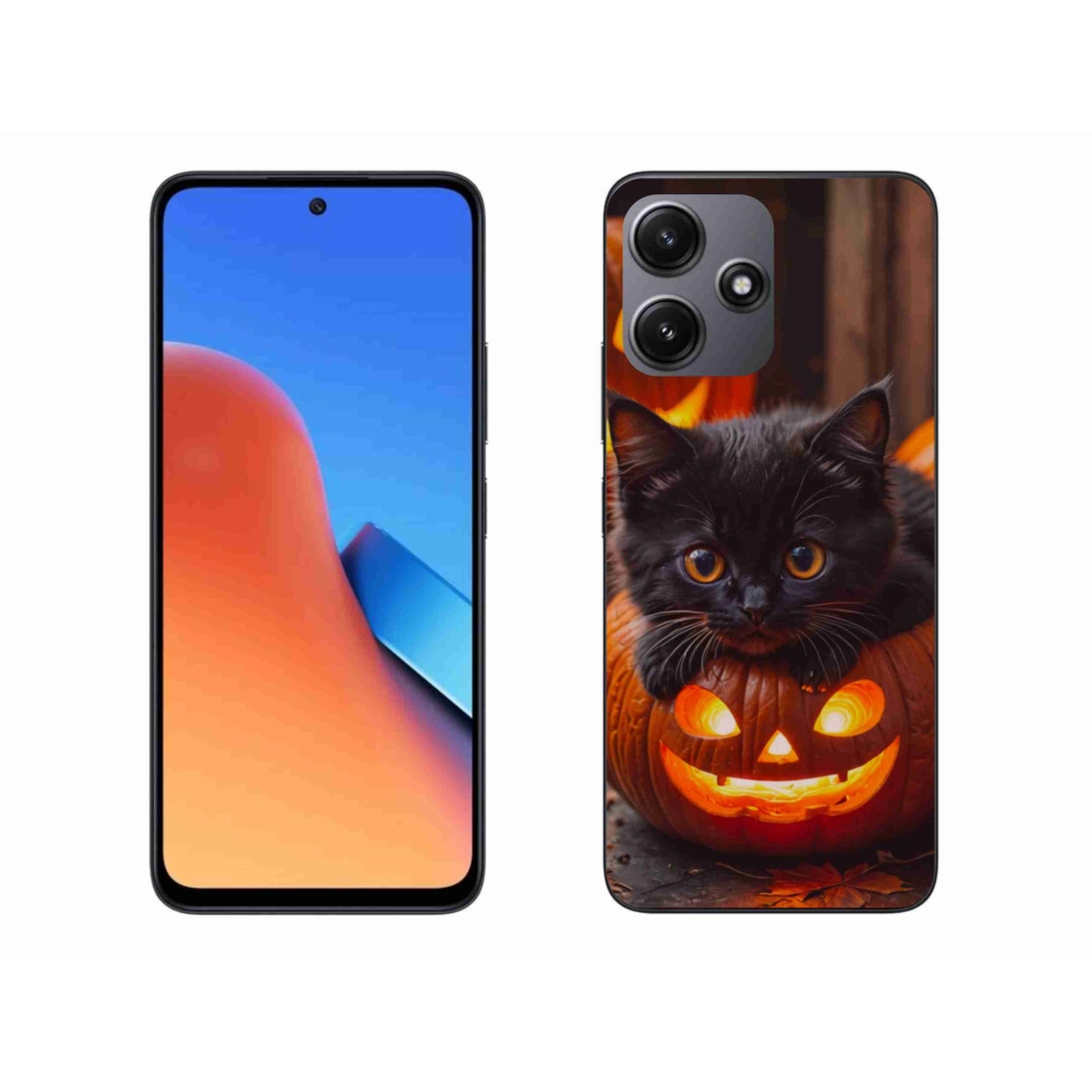 Gél borítás mmCase a Xiaomi Redmi 12 5G-hez - cica és tök